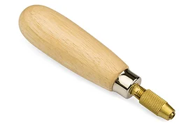 Wooden Needle File Handle, 140mm/5.5in